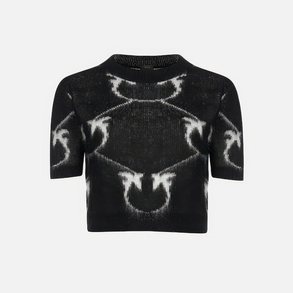 NWOT Pinko Fushiki Monogram Sweater